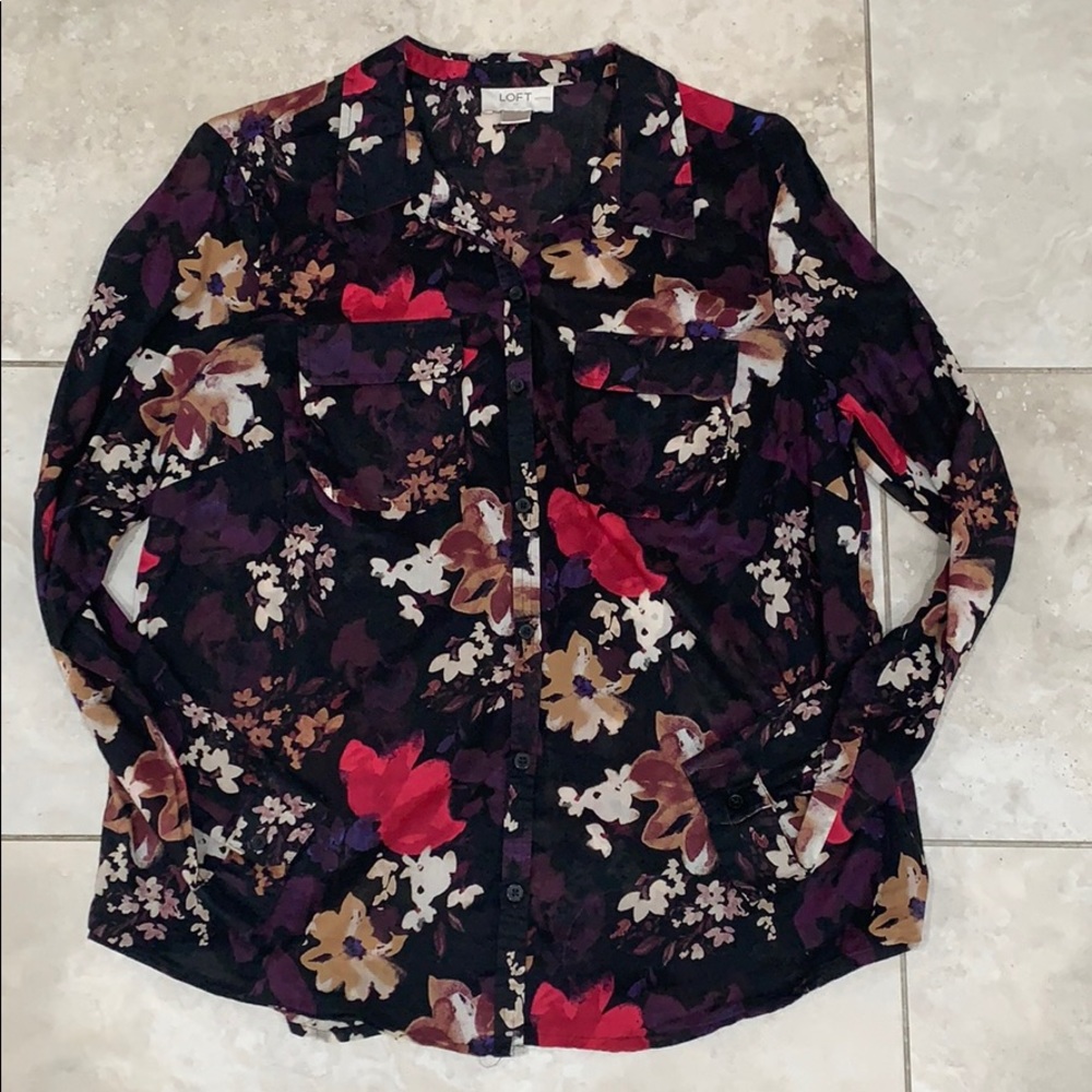 Long sleeve button down